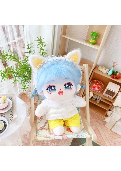 Bebek Pantolon Yumuşak Sevimli Pamuk Doldurulmuş Bebekler T-Shirt Pantolon Elbise Seti (Yurt Dışından) modelleri