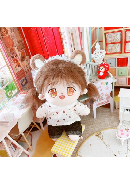 Bebek Pantolon Yumuşak Sevimli Pamuk Doldurulmuş Bebekler T-Shirt Pantolon Elbise Seti (Yurt Dışından) indirimleri