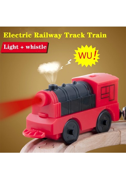 Marka ve Ana Marka Raylı Demiryoluna Uyumlu Manyetik Elektrikli Lokomotif Tren Ahşap Ray Aksesuarları Kombinasyonu (Yurt Dışından) modelleri