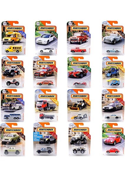 6 cm Mattel Kibrit Kutusu Şehir Kahramanı Yakacak Odun Trafik Spor Araba Serisi Çocuk Pikap Itfaiye Araçları Polis Araba Tankı Metal Arabalar Model Oyuncaklar (Yurt Dışından) modelleri