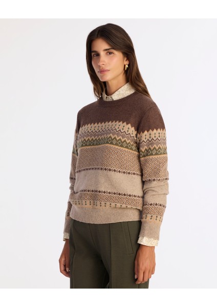 Regular Bisiklet Yaka Uzun Kol Kazak