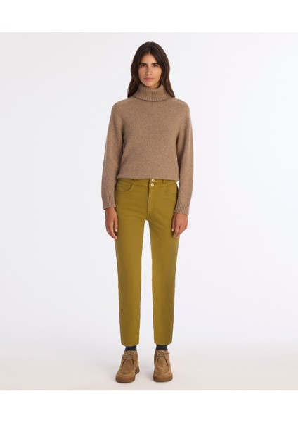 Slim Yüksek Bel Pantolon