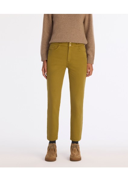 Slim Yüksek Bel Pantolon