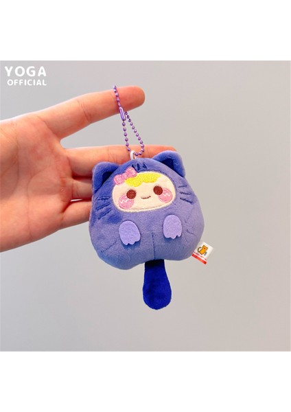 Pinshang Sevimli Kedi Peluş Bebek Yumuşak Dolması Çizgi Film Bebeği Kolye Çanta Anahtarlık Aksesuarları (Yurt Dışından) modelleri