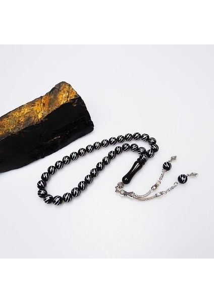 Sekizli Çapraz Misket Bafon Işlemeli Karpuz