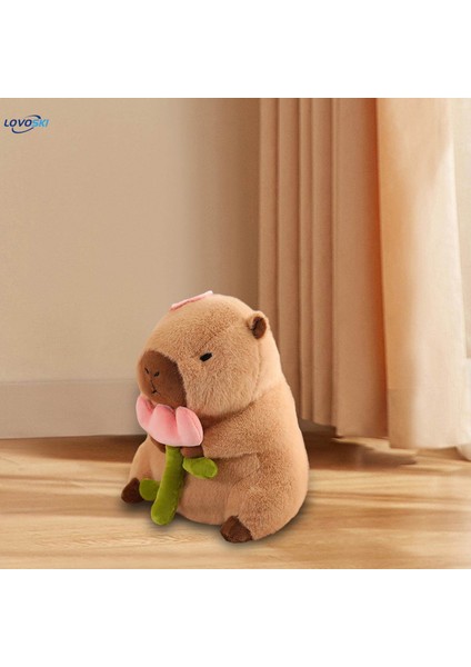 Kapibara Peluş Bebek Oturma Odası Dekorasyonu Kız Gençler Çocuk Çiçek 30 cm (Yurt Dışından) indirimleri