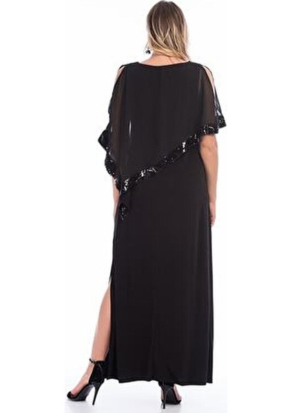 Kadın Bordo Payet İşli Abiye Elbise 65N14379 fiyatları