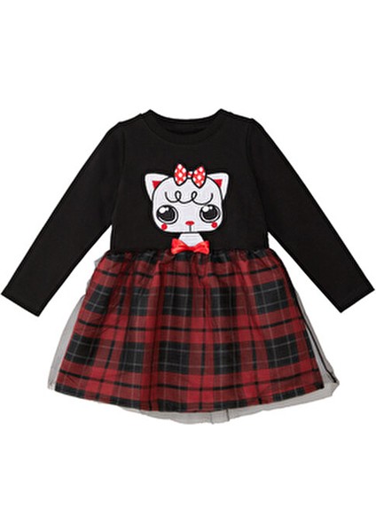 Kokoş Kedicik Kız Çocuk Elbisesi Günlük Kullanım İçin Şık Tasarım modelleri