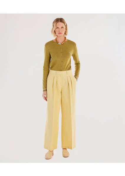 Rahat Kalıp Önü Kancalı Pantolon
