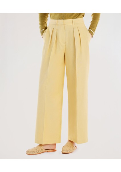 Rahat Kalıp Önü Kancalı Pantolon
