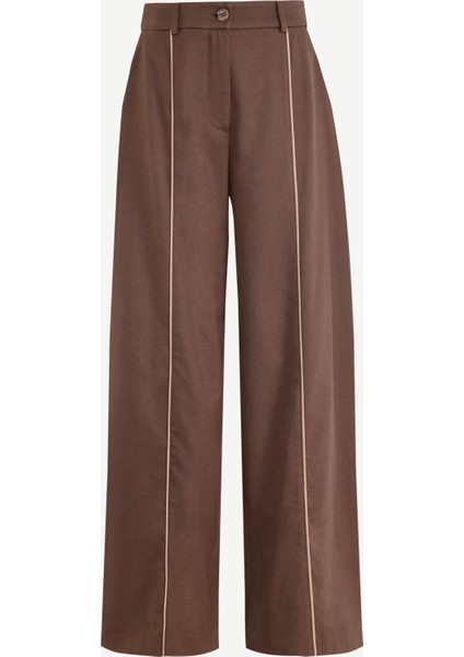 Geniş Yüksek Bel Pantolon