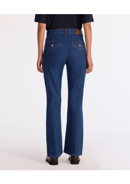 Flare Yüksek Bel Pantolon