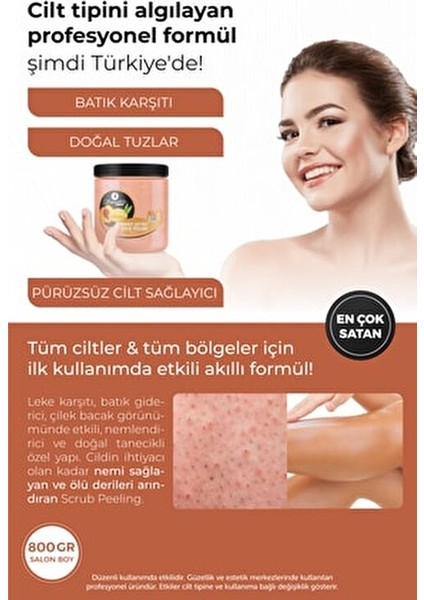 Mango Tüm Vücut Peelingi Epilasyon Sonrası Kullanım İçin 800 gr Unisex fırsatları