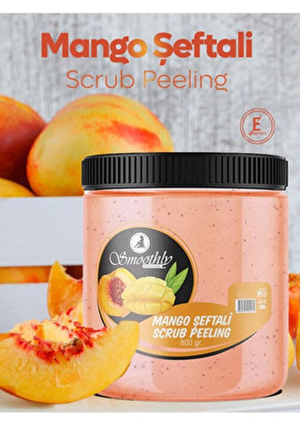 Mango Tüm Vücut Peelingi Epilasyon Sonrası Kullanım İçin 800 gr Unisex