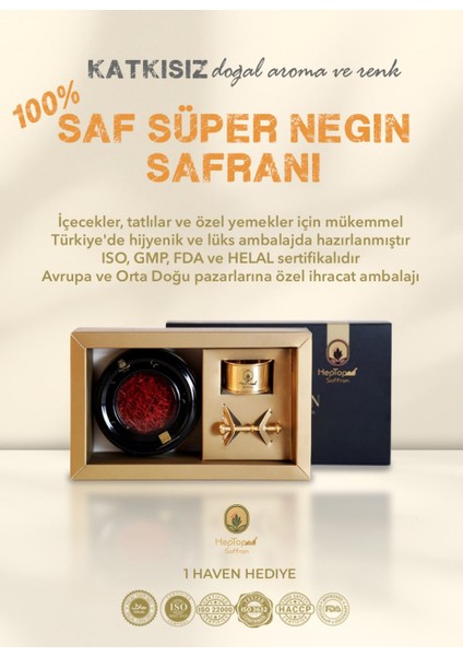 Organik İran Safranı 3 gr Süper Negin + 1 Havan modelleri