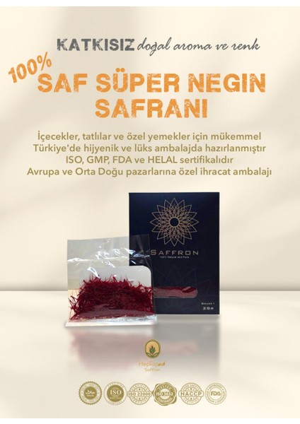 Organik İran Safranı 2 gr Süper Negin + 1 Havan modelleri