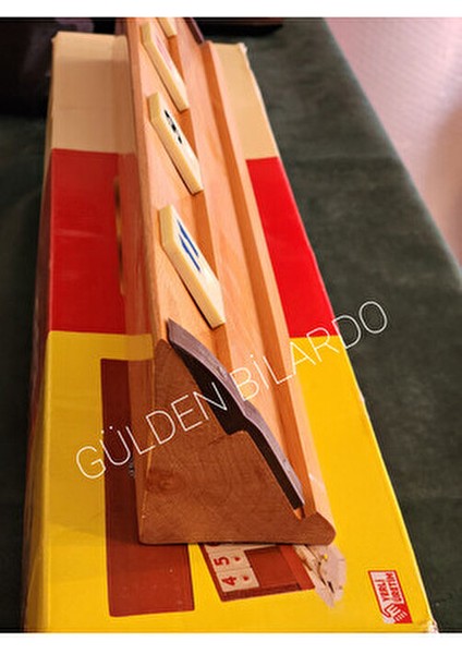 Ahşap Okey Takımı Strateji ve Zeka Geliştirici 4 Kişilik Oyun Seti