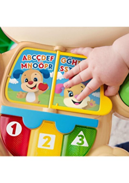 Eğitici Köpekçik Yürüteç Renkli Tuşlar ve Eğlenceli Aktivitelerle 3+ Yaş