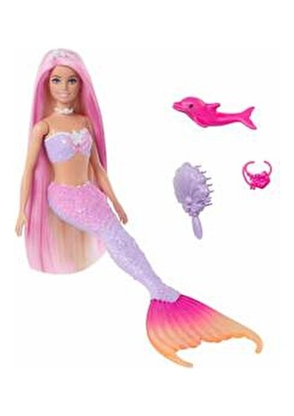 Renk Değiştiren Deniz Kızı Bebeği Eğlenceli Oyunlar İçin 19 cm Pembe Saçlı indirimleri