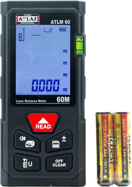 ATLM 60 Dijital Lazermetre 60 Metre - A0106031