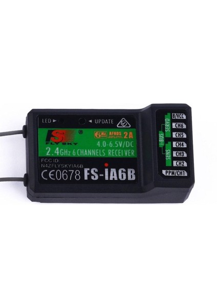 Ibus Bağlantı Noktalı Flysky 2.4g 6ch FS-IA6B Alıcı Ppm Çıkışı (Yurt Dışından) fiyatları