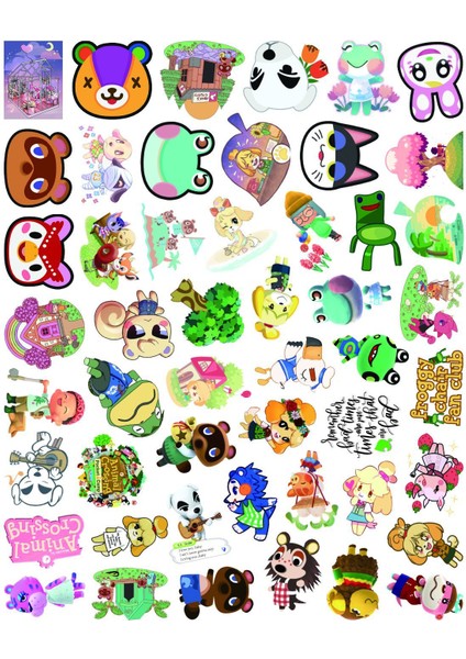 50 Adet Hayvan Geçişi Etiket Orman Arkadaşlar Kulübü Graffiti Pegatinas Mobil Bilgisayar Kaykay Çıkartmaları Amiibo Hayvan Naklejki (Yurt Dışından) fiyatları