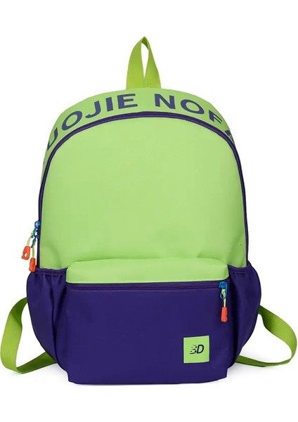 Ortaokul Kızları ve Ilkokul Öğrencileri Için Renk Engelleme Okul Çantası. Ins- Rengide Kızlar Için Şık Omuz Çantası: Mor/boyut: 15 Inç (Yurt Dışından)