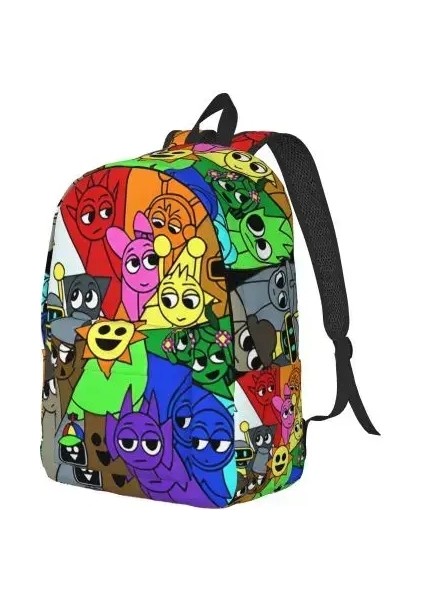 Sprunki Incredibox Wenda Oren Funbot Sırt Çantası Erkek Kadınlar Genç Öğrenci Işletme Day Ritim Beats Oyun Dizüstü Omuz Çantası Durablecolor: 14 (Yurt Dışından)