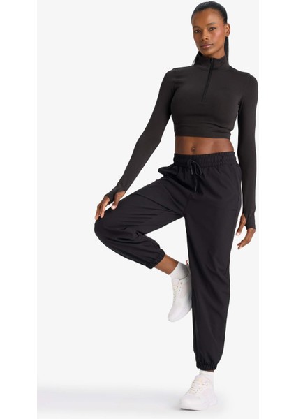 Fit Standart Fit Çift Cepli Dokuma Jogger Eşofman Altı A2437AX25AU