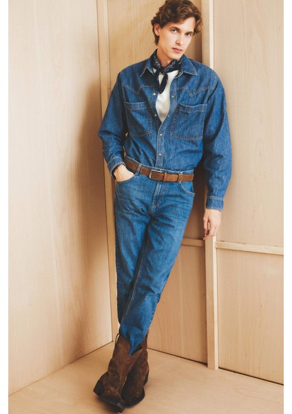 Sergio Regular Fit Normal Kalıp Normal Bel Boru Paça Jean Pantolon A6948AX25AU fiyatları