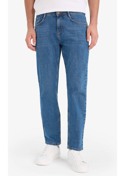 Sergio Regular Fit Normal Kalıp Normal Bel Boru Paça Jean Pantolon A6948AX25AU