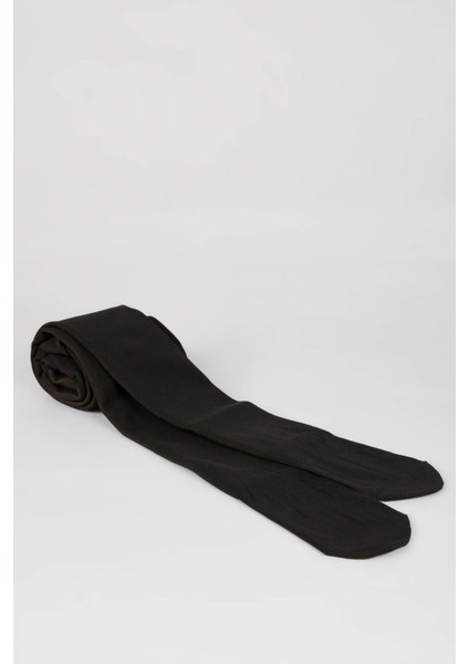 Kadın Siyah Termal Külotlu Çorap A7337AXNS