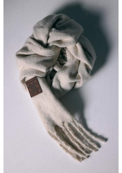 Kadın Dokuma Etiketli Atkı F3427AX25WN