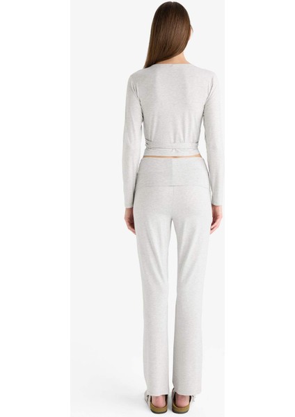 İspanyol Paça Tayt Pantolon-Fall in Love Loungewear G0007AX25WN