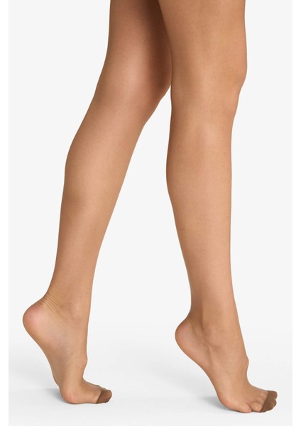 Kadın Kestane 15 Denye Külotlu Çorap B5871AXNS