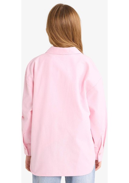 Kız Çocuk 2'li Takım Okul Oxford Uzun Kollu Gömlek Tişört F9954A825AU fırsatları