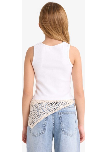 Kız Çocuk 2'li Takım Okul Oxford Uzun Kollu Gömlek Tişört F9954A825AU