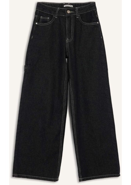 Kız Çocuk Wide Leg Geniş Paça Jean Pantolon G2447A825AU modelleri