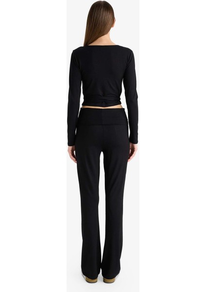 İspanyol Paça Tayt Pantolon-Fall in Love Loungewear G0007AX25WN