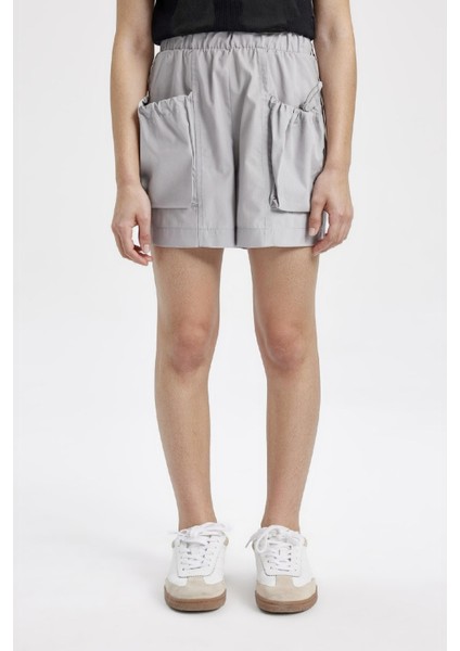 Kız Çocuk Pamuklu Cepli Şort modelleri