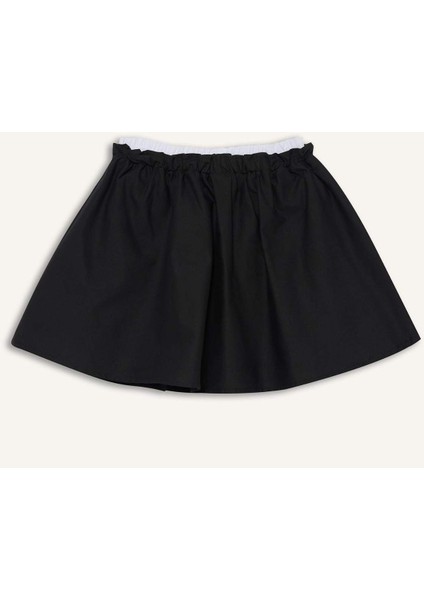 Kız Çocuk Beli Lastikli Twill Etek G3231A825AU