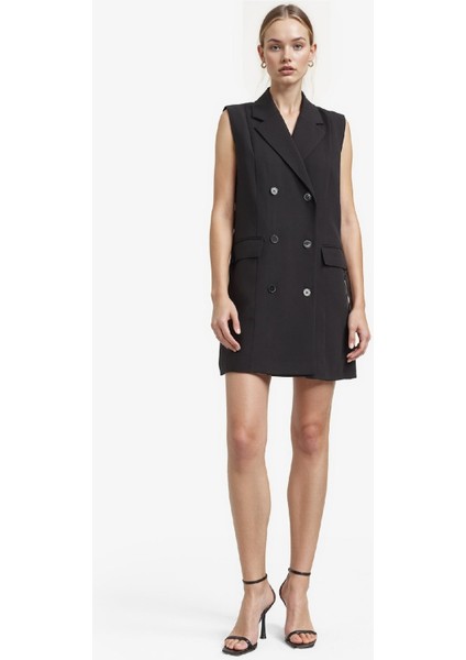 Tailored Fit Kolsuz Mini Elbise D4186AX25AU