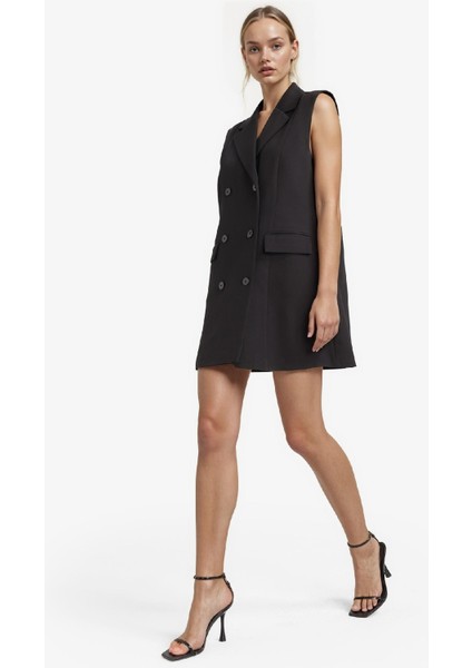 Tailored Fit Kolsuz Mini Elbise D4186AX25AU fiyatları