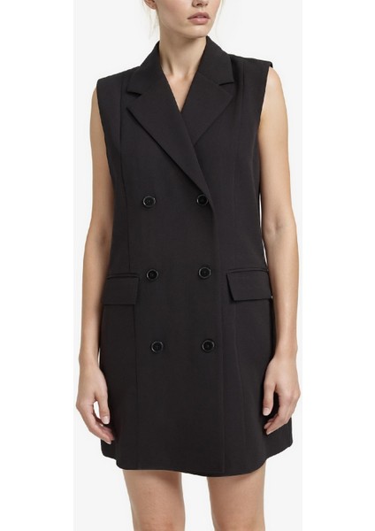 Tailored Fit Kolsuz Mini Elbise D4186AX25AU fırsatları