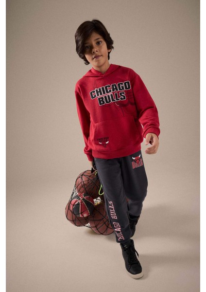 Erkek Çocuk NBA Chicago Bulls Kapüşonlu Sweatshirt F4087A825AU fiyatları