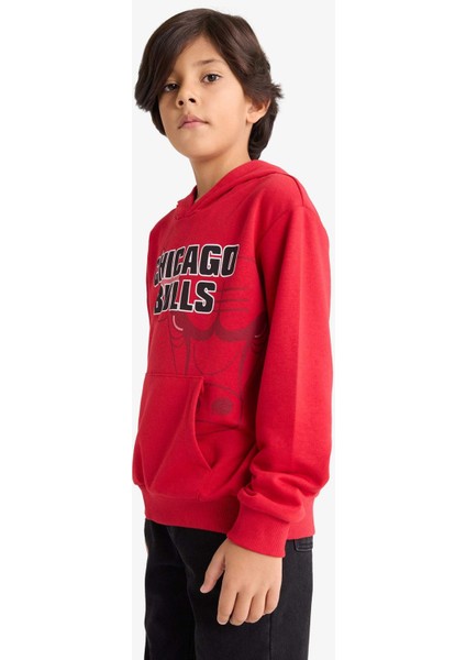 Erkek Çocuk NBA Chicago Bulls Kapüşonlu Sweatshirt F4087A825AU indirimleri