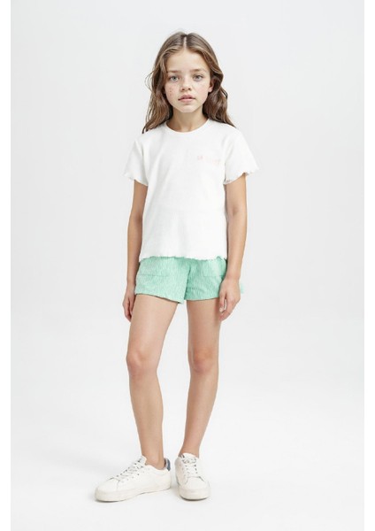 Kız Çocuk Paperbag Şort C5713A824SM