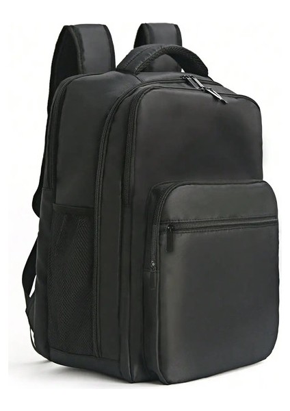 16 Inç Unisex Büyük Kapasiteli Iş Seyahati Hafif Su Geçirmez Dalı Dizüstü Bilgisayar Sırt Çantası Çok Fonksiyonlu Backpackcolor: Siyah (Yurt Dışından)