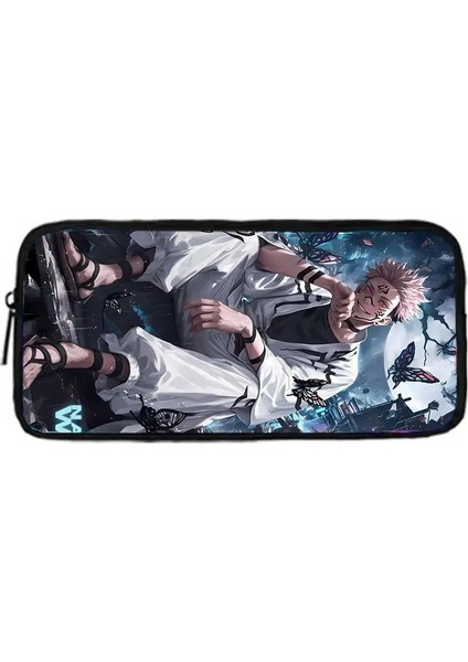 3 Adet Set Jujutsu Kaisen Satoru Gojo Çocuk Okulu Sırt Çantası Omuz Çantası Kalem Çantaları Erkekler Için Okul Çantaları (Yurt Dışından)