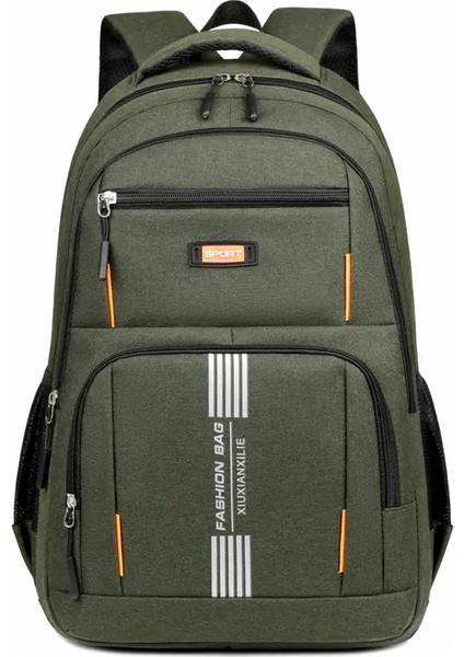 16 Inç Hafif Seyahat Dizüstü Bilgisayar Sırt Çantası, Büyük Kapasiteli Taşınabilir Sırt Çantası, Ayarlanabilir Kayış, Iş Sırt Çantası Rengi: Yeşil (Yurt Dışından)